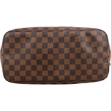 Louis Vuitton Monogram Damier Ebene Neverfull MM Shoulder Bag