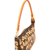 Louis Vuitton Limited Monogram Graffiti Pochette Accessoires Handbag