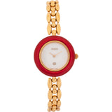 Gucci Gold Tone Change Bezel 11/12.2 Women Watch
