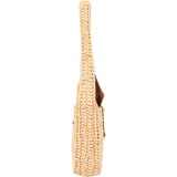Saint Laurent Raffia Le 5 à 7 Hobo Mini Handbag