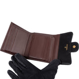 Chanel Quilted Caviar Leather CC Small Flap Wallet