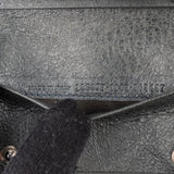 Balenciaga Grey Arena Leather Classic City Key Holder