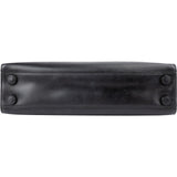 Prada Black Vitello Box Leather Handbag