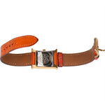 Hermès Gold Tone Heure H HH1.201 Women Watch xx läuft nicht - vintageandkickz