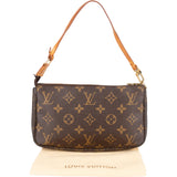 Louis Vuitton Monogram Canvas Pochette Accessoires Handbag