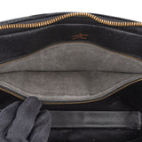 [🔄️B15 / F11] Louis Vuitton Noir Epi Leather Porte-Documents Voyage Handbag - vintageandkickz