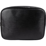 Louis Vuitton Noir Epi Leather Sac Noé Grande Shoulder Bag