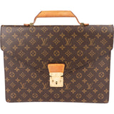Louis Vuitton Monogram Canvas Serviette Conseiller Business Handbag