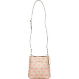Coach Signature Monogram Heart Print Mollie Bucket Handbag