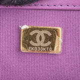 Chanel Quilted Lambskin Chunky Chain Rectangular Flap Shoulder Bag