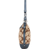 Coach Monogram Signature Zoe Hobo Shoulder Bag