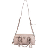 Prada Vitello Antique Leather Bauletto Handbag