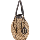 Gucci Monogram GG Canvas Sukey Handbag
