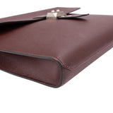 Hermès Rouge H Epsom Leather Sac à Dépêches 38 Handbag