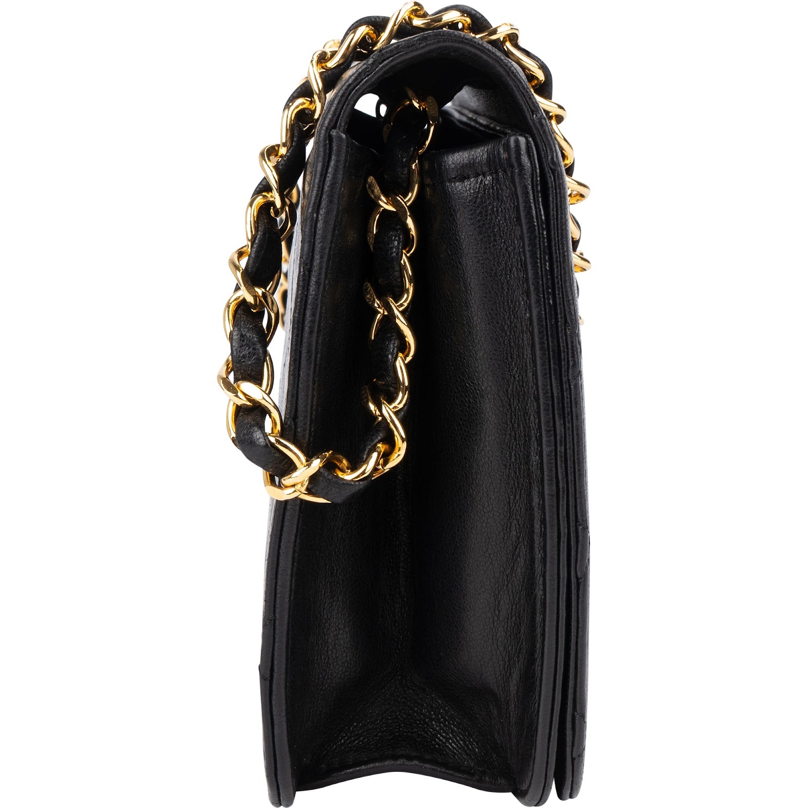 [🔄️B08 / F14] Chanel Quilted Lambskin Medium Double Flap Crossbody Bag - vintageandkickz