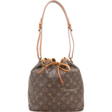 Louis Vuitton Monogram Canvas Sac Noé Petit Shoulder Bag
