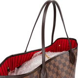 Louis Vuitton Monogram Damier Ebene Neverfull MM Shoulder Bag