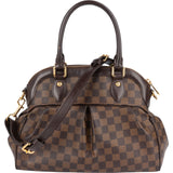 Louis Vuitton Monogram Damier Ebene Trevi PM Handbag