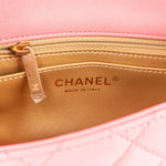 Chanel Quilted Lambskin Mini Rectangular Single Flap Adjustable Crossbody Bag - vintageandkickz