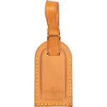 [🔄️B10 / F41] Louis Vuitton Vachetta Leather Luggage Tag - vintageandkickz