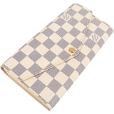 Louis Vuitton Monogram Damier Azur Sarah Wallet - vintageandkickz