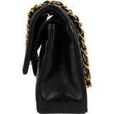 Chanel Quilted Lambskin 24K Small Double Flap Shoulder Bag
