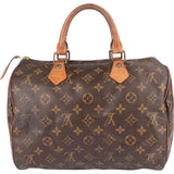 Louis Vuitton Monogram Canvas Speedy 30 Handbag