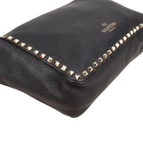 Valentino Garavani Grained Leather Rockstud Crossbody Bag