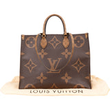 Louis Vuitton Monogram Giant Reverse Onthego GM Handbag