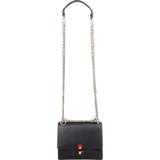 Fendi Calfskin Leather Kan I Crossbody Bag