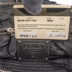 [🔄️B24 / F26] Prada Nappa Leather Gaufre Hobo Shoulder Bag - vintageandkickz