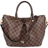 Louis Vuitton Monogram Damier Ebene Siena MM Handbag
