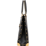 Louis Vuitton Black Leather Suhali Handbag