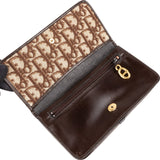 Christian Dior Monogram Trotter Canvas CD Flap Wallet