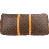 Louis Vuitton Monogram Canvas Keepall 55 Travel Bag