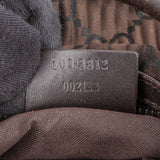 Gucci Monogram Pleated GG Canvas Hobo Shoulder Bag