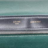 Céline Tricolor Leather Pony Hair Trapeze Handbag