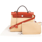 Hermès Classic Cotton Herbag 31 Zip Crossbody Handbag
