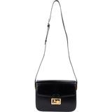 Celine Box Calfskin Trimophe Shoulder Crossbody Bag