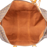 Louis Vuitton Monogram Canvas Keepall 60 Bandoulière Travel Bag