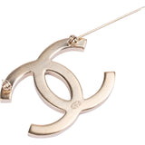 Chanel Mother Of Pearl CC Brooch
