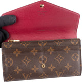 Louis Vuitton Monogram Canvas Sarah Wallet