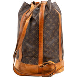 Louis Vuitton Monogram Canvas Randonnee GM Backpack Shoulder Bag