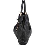 Chloé Black Leather Victoria Handbag