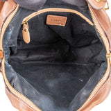 Chloé Brown Leather Paraty Handbag