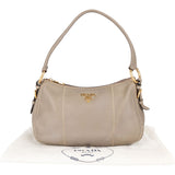 Prada Vitello Daino Hobo Handbag