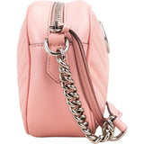 Gucci Monogram Matelassé Leather GG Marmont Camera Crossbody Bag