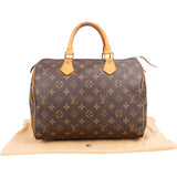 Louis Vuitton Monogram Canvas Speedy 30 Handbag