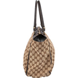 Gucci Monogram GG Canvas Abbey D-Ring Tote Shoulder Bag