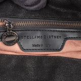 Stella McCartney Studded Star Shaggy Falabella Fold Over Tote Crossbody Bag